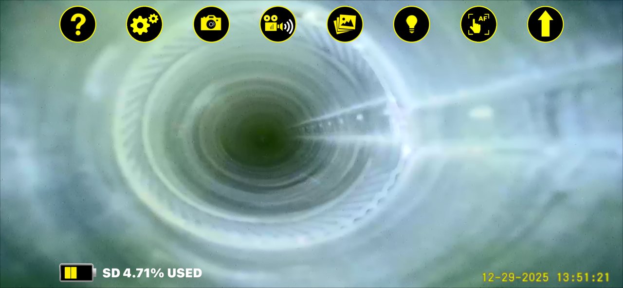 After dryer vent cleaning — vent completely clear